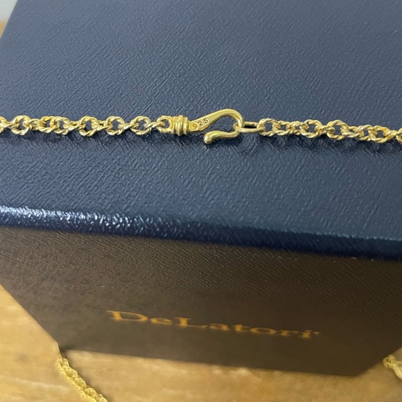 DeLatori by ALOR Citrine Necklace with Box - Picture 13 of 15